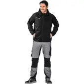 Planam Softshelljacke Outdoor Fog Gr. L schwarz