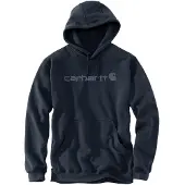 Carhartt Hoodie Marquette Logo Sweatshirt Herren Navy/Dark Blue-M