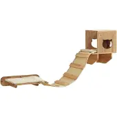 Nobby Wandelement 'Aci', creme, ca. 182 x 30 x 45 cm