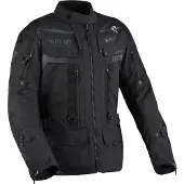Difi Sierra Nevada 4 wasserdichte Motorrad Textiljacke, schwarz, M