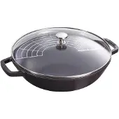 Staub Wok Schwarz 30 cm