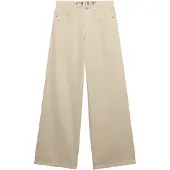 Superdry für Damen. W7011314A Baggy-Hose weiß (27/30), Lässig, Baumwolle