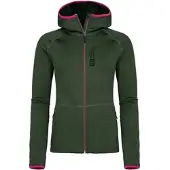 Elevenate Women Skiers Fleece Hoodie deep forest (755) S