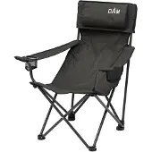Dam Stuhl Foldable Chair with Bottle Holder Steel Stuhl
