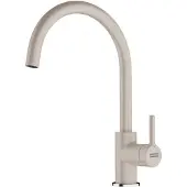 Franke Lina XL, Standard, Beige, Messing, Hebelgriffe, Einzelbild, Sahara