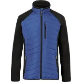 Kübler Hybridjacke kornblumenblau/dunkelgrau L - 1342 5201-4698-L - kornblumenblau/dunkelgrau