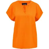 Goldner Schlupfbluse "Bluse mit Tunika Ausschnitt" keine/nicht relevant