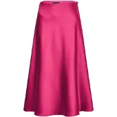 Goldner Schlupfrock "Eleganter Midirock mit Schlupfbund", Damen, Gr. 38, rot (bordeaux), Obermaterial: 100% Polyester PES., ausgestellt, Röcke Schlupfrock, angenehm zu tragendeer Schlupfbnund