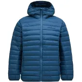 Peak Performance - Down Liner Hood Jacket - Daunenjacke Gr S blau