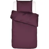 Essenza Satin Bettwäsche-Garnitur Minte Farbe Burgundy Größe 155x220+80x80