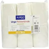 Urgo Polsterbinde 3 m x 10 cm, 6 Stück