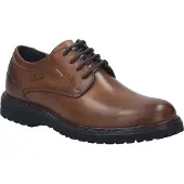 Josef seibel Schnürschuh "Erroll 50", Herren, Gr. 44, braun (cognac), Leder, used, Schuhe Schnürschuh, Freizeitschuh, Komfortschuh mit TEX-Membrane