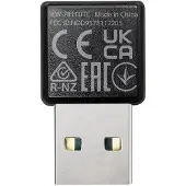 Edimax IEW-7811UTC, Verkabelt & Kabellos, USB, WLAN, Wi-Fi 5 (802.11ac), 433 Mbit/s, Schwarz