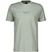 SCOTT Tee M's Typo SS spray grey (8243) L
