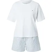 Tommy Hilfiger Pyjama-Sets JERSEY TEE SEERSUCKER SHORT SET damen