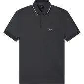 Armani Exchange für Herren. XM001289AF10363M8317 Reguläres Poloshirt schwarz (L), Lässig, Baumwolle, Kurzarm