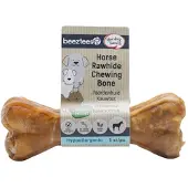 Beeztees Rohhautknochen Zum Kauen Pferde Hundesnack 12cm