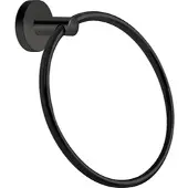 Evenes Handtuchring Eldrid nero, Messing schwarz - 93 162 73