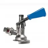 Fuchs Gastronomiebedarf Keg-Flachfitting Zapfkopf, Zapfhilfe für alle handelsüblichen Zapfanlagen, 1 Stück