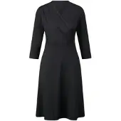 St. Emile Jersey-Kleid 3/4-Arm schwarz