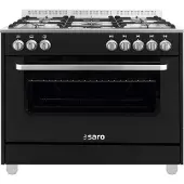 Saro Multifunktionsherd Gas/Elektro / Modell TS95C61LNE schwarz