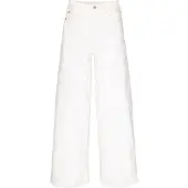 Garcia Weite Jeans "Annemay", Mädchen, Gr. 140, N-Gr, weiß (weiß 5566), Denim/Jeans, Obermaterial: 91% Baumwolle, 7% Polyester, 2% Elasthan, weit, Jeans Weite Jeans, for GIRLS