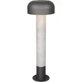 TRIO Lighting Wegeleuchte FRASER, dimmbar, alu / grau / zink, Aluminium, Modern, Außenleuchte