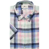 Fynch&Hatton Summer Linen Check Kurzarmhemd