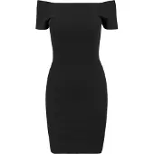 Urban Classics Rib Kurzarmkleid