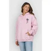Salty Crew Geo Palm Hoodie pink skies Gr. XL