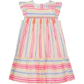 DANAMADE Sommerkleid "Dresses DALINA", Mädchen, Gr. 104, bunt (multicolor), Obermaterial: 98% Baumwolle, 2% Polyester. Futter: 100% Baumwolle, Kleider Sommerkleid