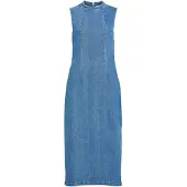 Vila Midi Jeanskleid