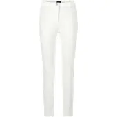 Goldner Bengalinhose mit Längsnähten in weiß | Gr.: 50