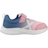 Munich MINI LETA 08 Kinder-Sneaker in der Farbe Rosa für Alltag und Freizeit
