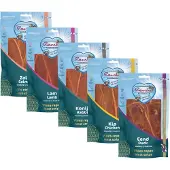 Renske Gesunde Belohnung Fleischstreifen - Lachs - 1 kg