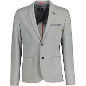 Lerros Jerseysakko "Casual Jersey Sakko", Herren, Gr. 46, grau (smoky grau), 70% Polyester, 25% Viskose, 5% Elasthan, Sakkos Jerseysakko