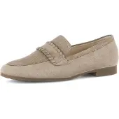 Gabor Slipper "FLORENZ", Blockabsatz, Schlupfschuh, Businessschuh mit Zierriegel, G-Weite