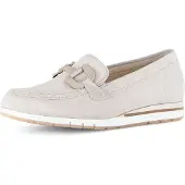 Gabor Slipper "FLORENZ" Keilabsatz, Schlupfschuh, Businessschuh mit Zierkette