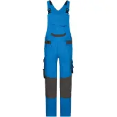 Dassy Arbeitslatzhose m. Kniepolstertaschen Tronix Next 400169 Gr. 56-STANDARD azurblau/anthrazit