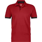 Dassy Poloshirt 710079 Traxion Next PESRE44 Gr. 2XL ROT/SCHWARZ