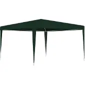 Syfax Profi-Partyzelt 4×4 m Grün 90 g/m²