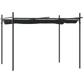 Syfax Pergola mit Schiebedach Anthrazit 295x292x230 cm
