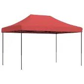 Syfax Partyzelt Faltbar Pop-Up Burgunderrot 410x279x315 cm