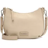 Emily & Noah Umhängetasche "Umhängetasche E&N Jeanna", Damen, Gr. B/H/T: 26cm x 18cm x 11cm 0, beige (beige 400), Polyester, Taschen Umhängetasche