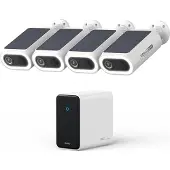 Aosu 4k Solarcam P1 Max 4-camera Kit Überwachungskamera