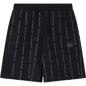 EA7 für Herren. 7M001393_AF12660 Graphic Series Shorts schwarz (XL), Lässig, Baumwolle, Kurzarm