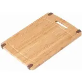 Kesper Schneidebrett, 38 x 28 cm , Aus Bambus, mit "Rutsch- Stopp", 1 Stück