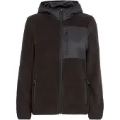 North Bend Fleecejacke "Fleecejacke NBMattea W", Damen, Gr. 40, schwarz, Obermaterial: 100% Polyester PES., Jacken Fleecejacke