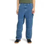 Element Relax-fit-Jeans "Carpenter", Herren, Gr. 33(M/L), blau (mid used), Obermaterial: 75% Baumwolle, 25% Baumwolle., Jeans Relax-fit-Jeans