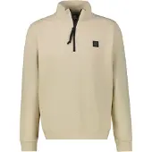 Lerros Sweatshirt "Struktur-Troyer in Großen Größen"